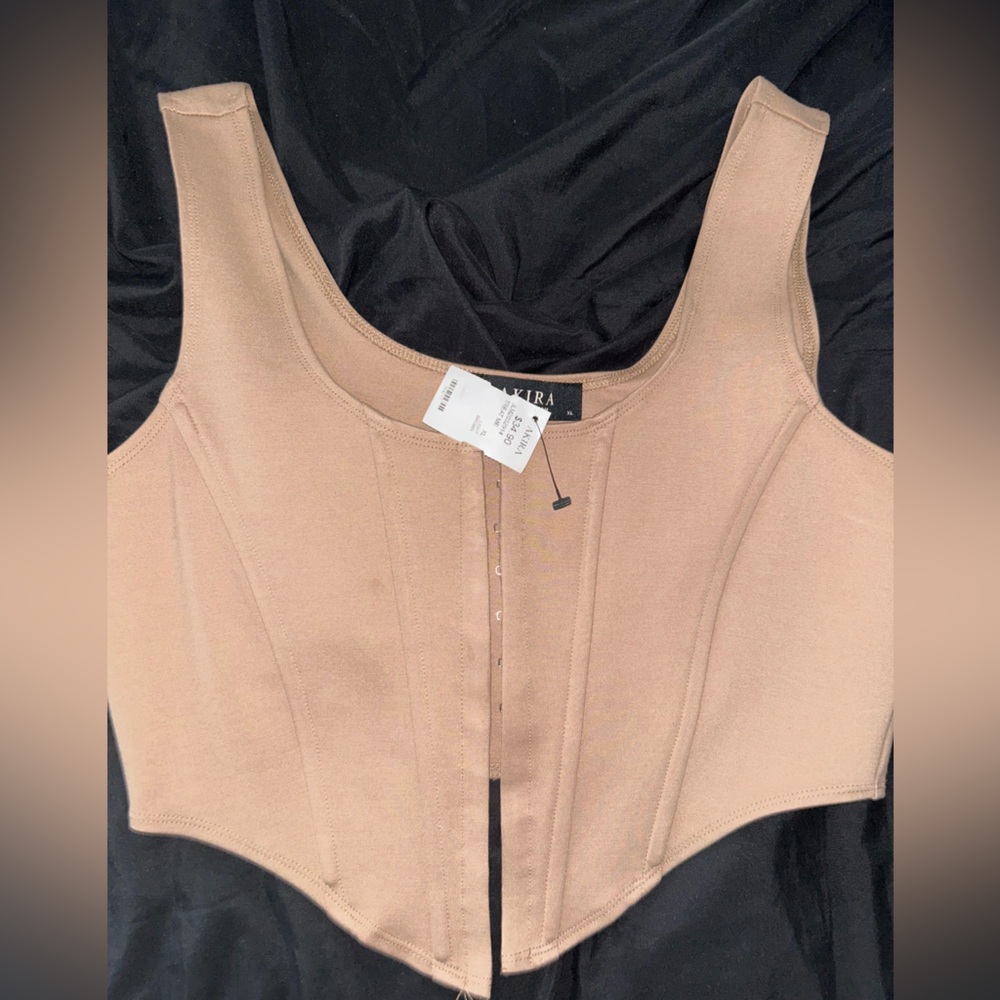 Akira tan bustier